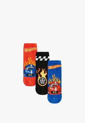 3 PACK - REGULAR FIT - Čarape - red black blue hot wheels