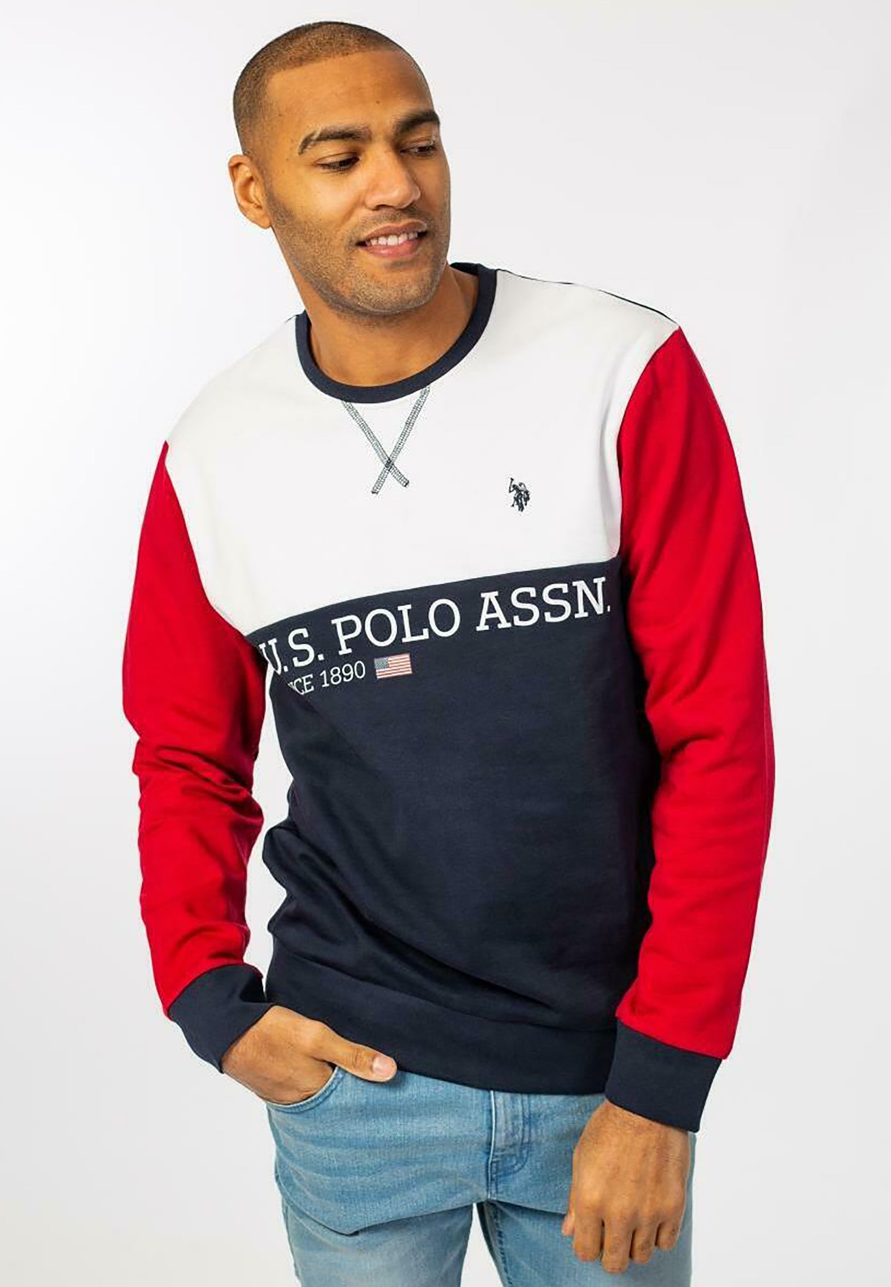 U.S. Polo Assn. CASPIAN - Sudadera - dark sapphire/azul marino - Zalando.es