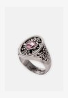 HEART STONE SIGNET UNISEX - Anillo - silver-coloured