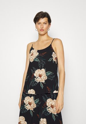 Vero Moda Tall VMEASY SINGLET - Top - black
