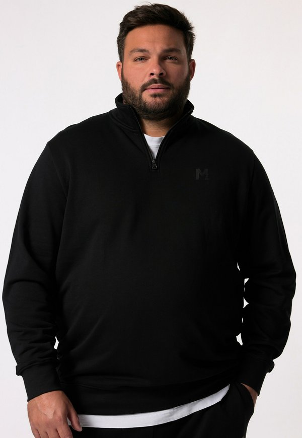 TROYER BASIC ZIPPKRAGEN BIS 8 XL - Sweatshirt