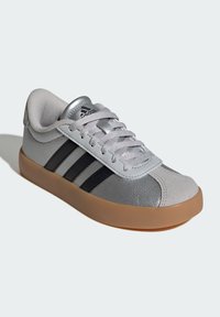 adidas Sportswear VL COURT 3.0 - Obuća za bebe - silver metallic   core black   light solid grey
