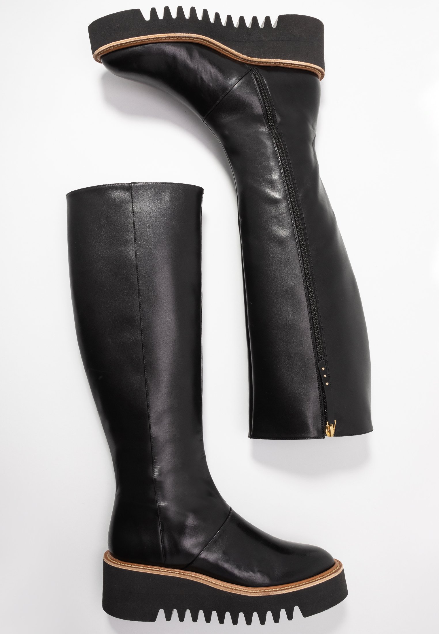 BRIANA Laarzen met sleehak black BRIANA Laarzen met sleehak black