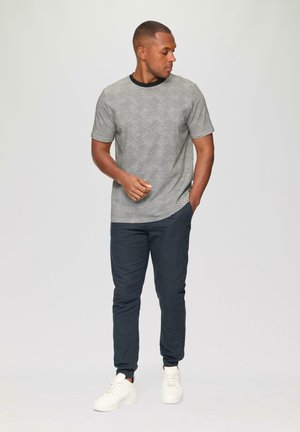 QS ALL OVER - T-shirt print - weiß