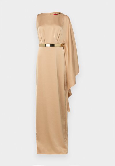 Halston RHIANNON GOWN - Iltapuku - tan beige