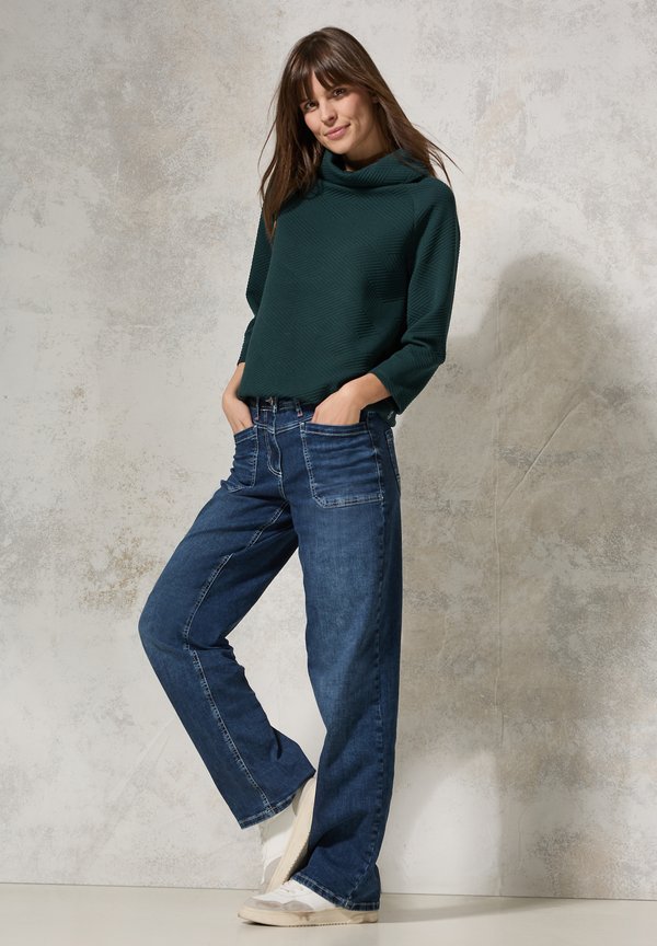 Strickpullover - grün