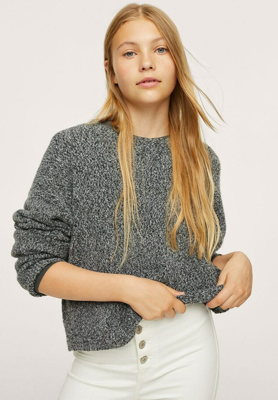 Mango Kids JASPÉE - Maglione - gris chiné foncé/grigio scuro screziato -  Zalando.it