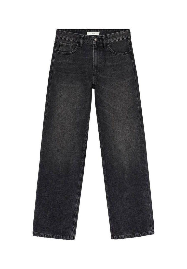Mango Straight leg jeans zwart denim/blackdenim Mango Straight leg jeans zwart denim/blackdenim