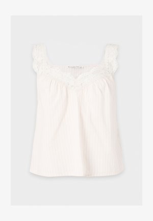 Abercrombie & Fitch, STRIPE - Haut de pyjama - light pink