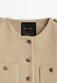 Massimo Dutti Lichte jas - beige