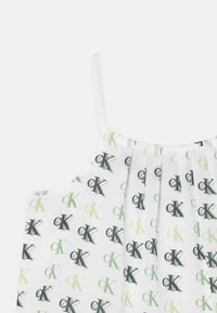 Calvin Klein Jeans MONOGRAM STRAP - Camicetta - off-white
