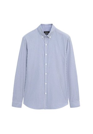 REGULAR FIT WITH BUTTON-DOWN  - Hemd - dark blue