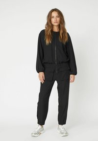 Co'couture LUNA BALLOON ZIP - Poletna jakna - black