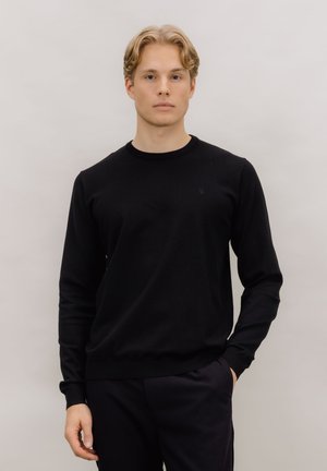 SWEATER JAKE - Strikkegenser - black