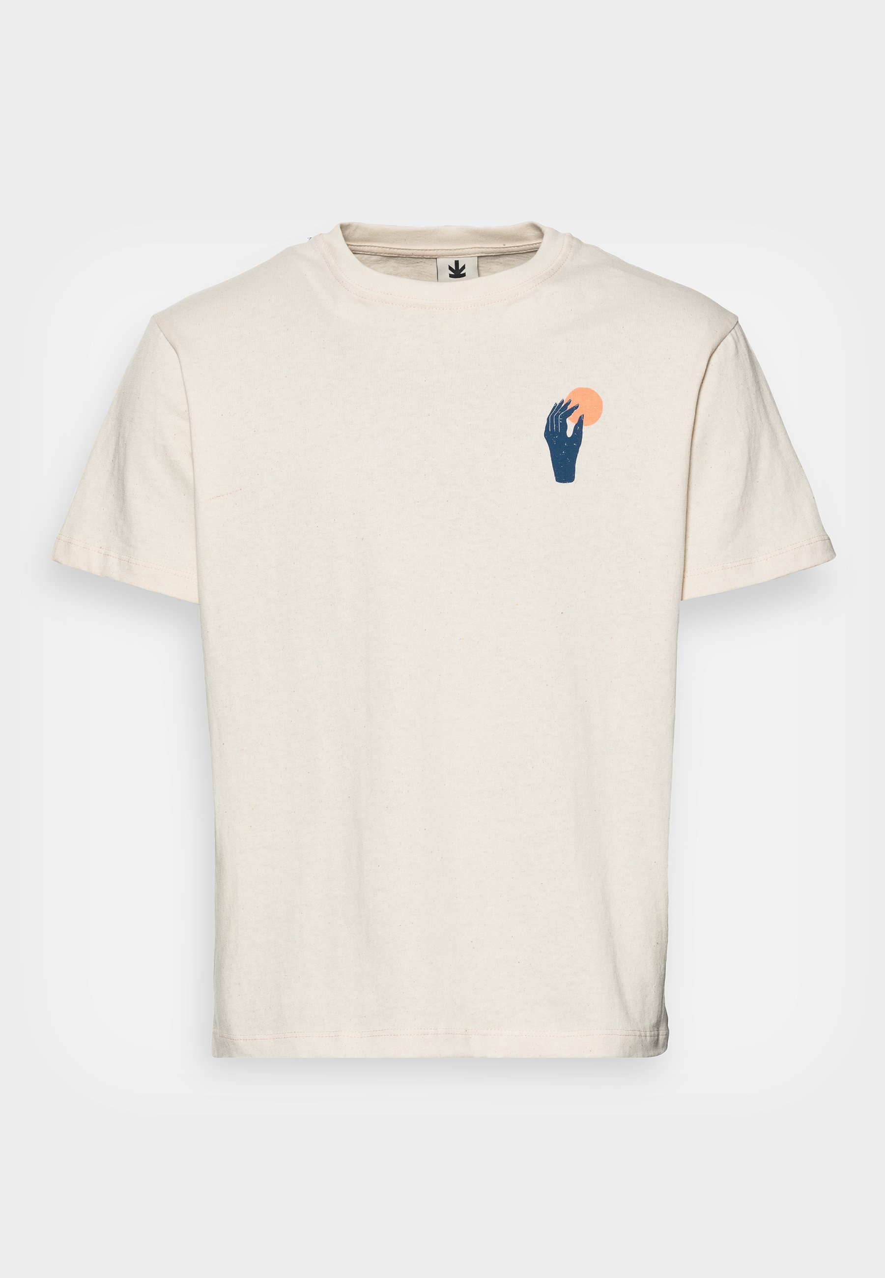Kaotiko MINIMAL UNISEX - T-shirt print - ivory/crème - Zalando.nl