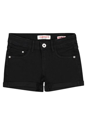 DAMARA - Jeansshort - black