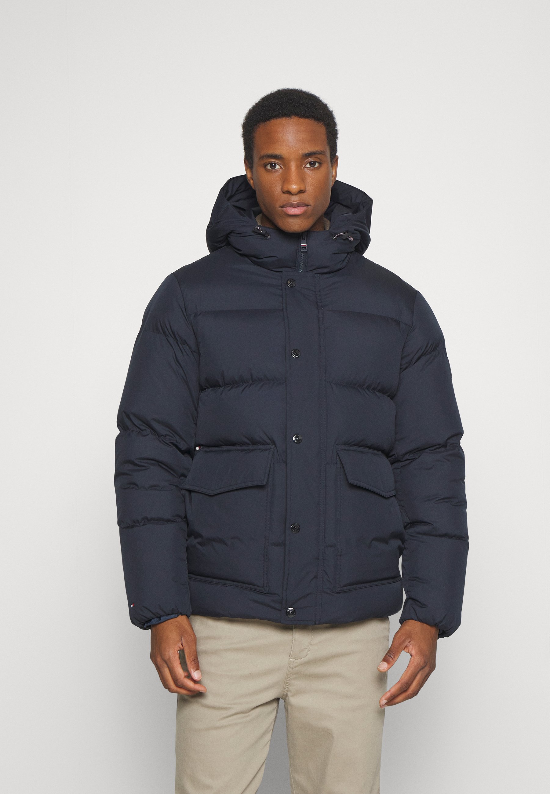 dark blue tommy hilfiger jacket
