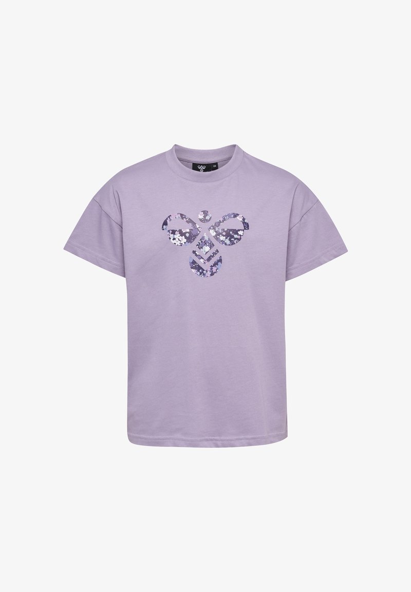 Hummel LIBI - Print T-shirt - lavender gray