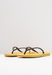Havaianas SLIM BRASIL LOGO - Tongs - amarelo banana