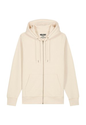 Mira Paris POUR LA VIE BACK PRINT - Sweat zippé - off white