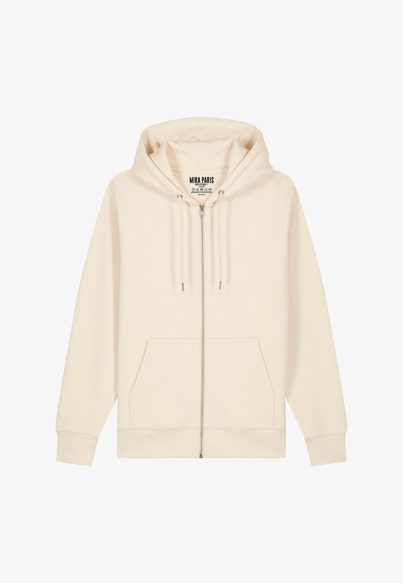 Mira Paris POUR LA VIE BACK PRINT - Felpa con zip - off white
