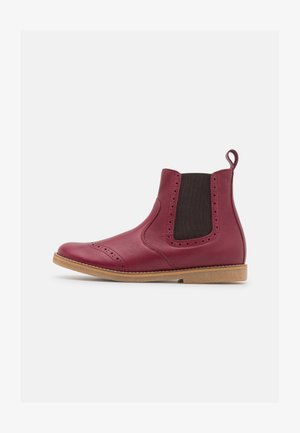 CHELYS BROGUE - Classic ankle boots - bordeaux