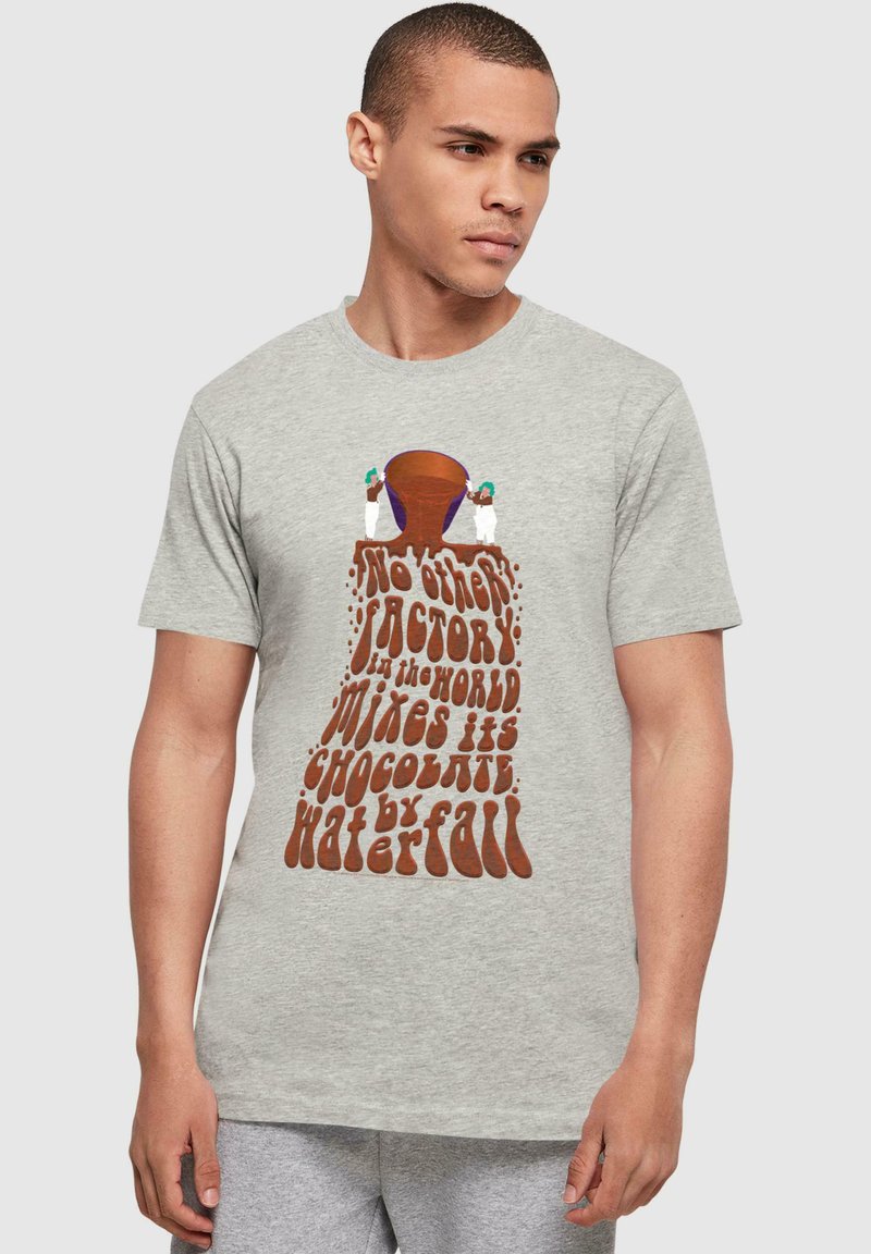 Willy Wonka Willy Wonka Heather T-Shirt
