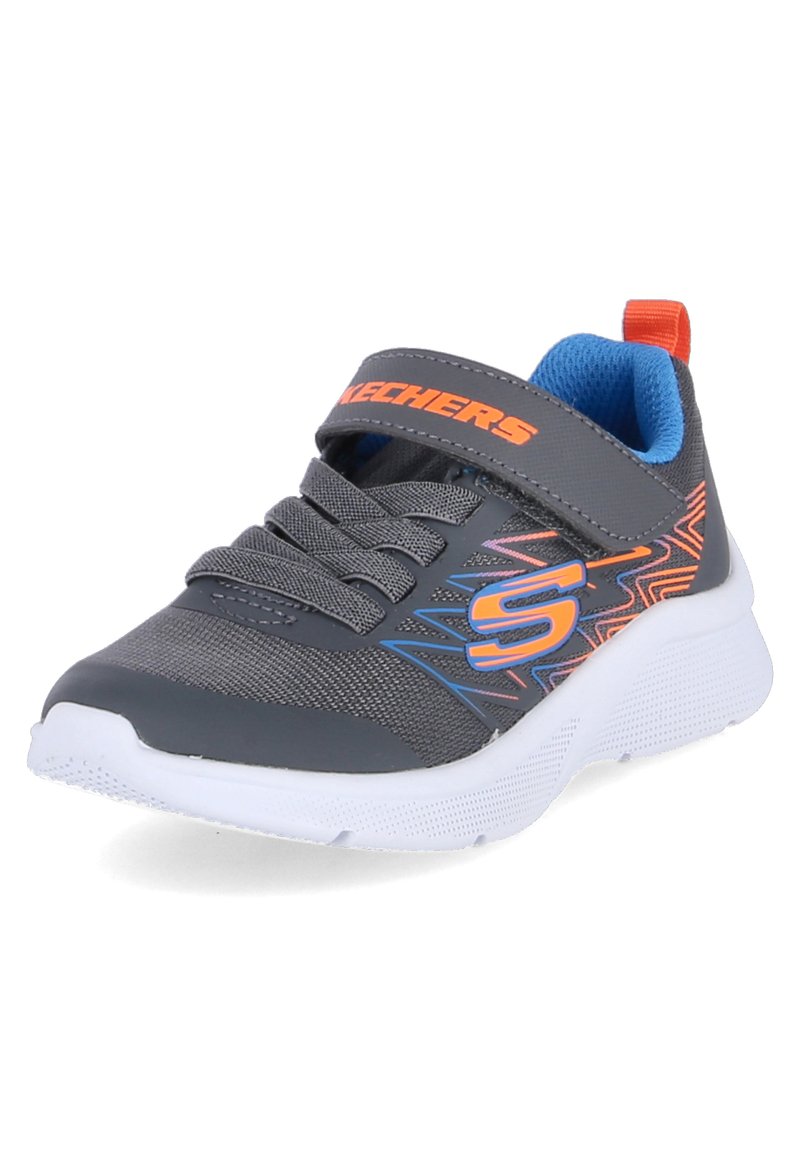 Kinder Sneaker | Skechers TEXLOR Sneaker low grau orange/grau - VY23406 Kinder Sneaker | Skechers TEXLOR Sneaker low grau orange/grau - VY23406