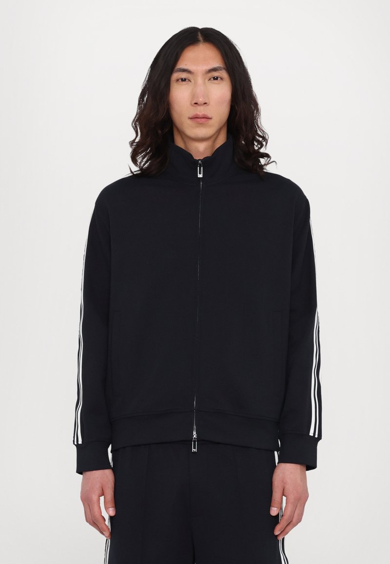 Emporio Armani - Zip-up sweatshirt - blu navy, Enlarge