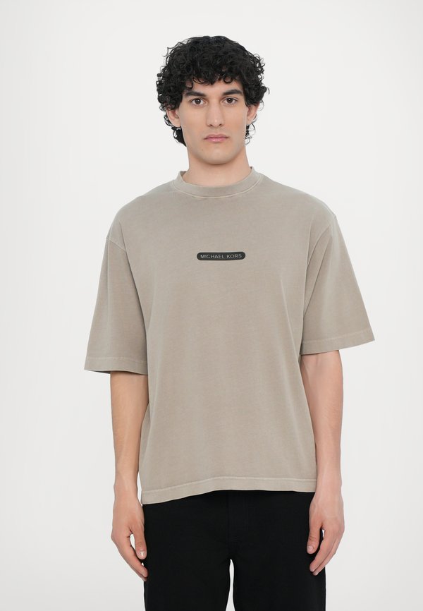 GARMENT DYE LOOGO TEE - Print T-shirt - dusty sage