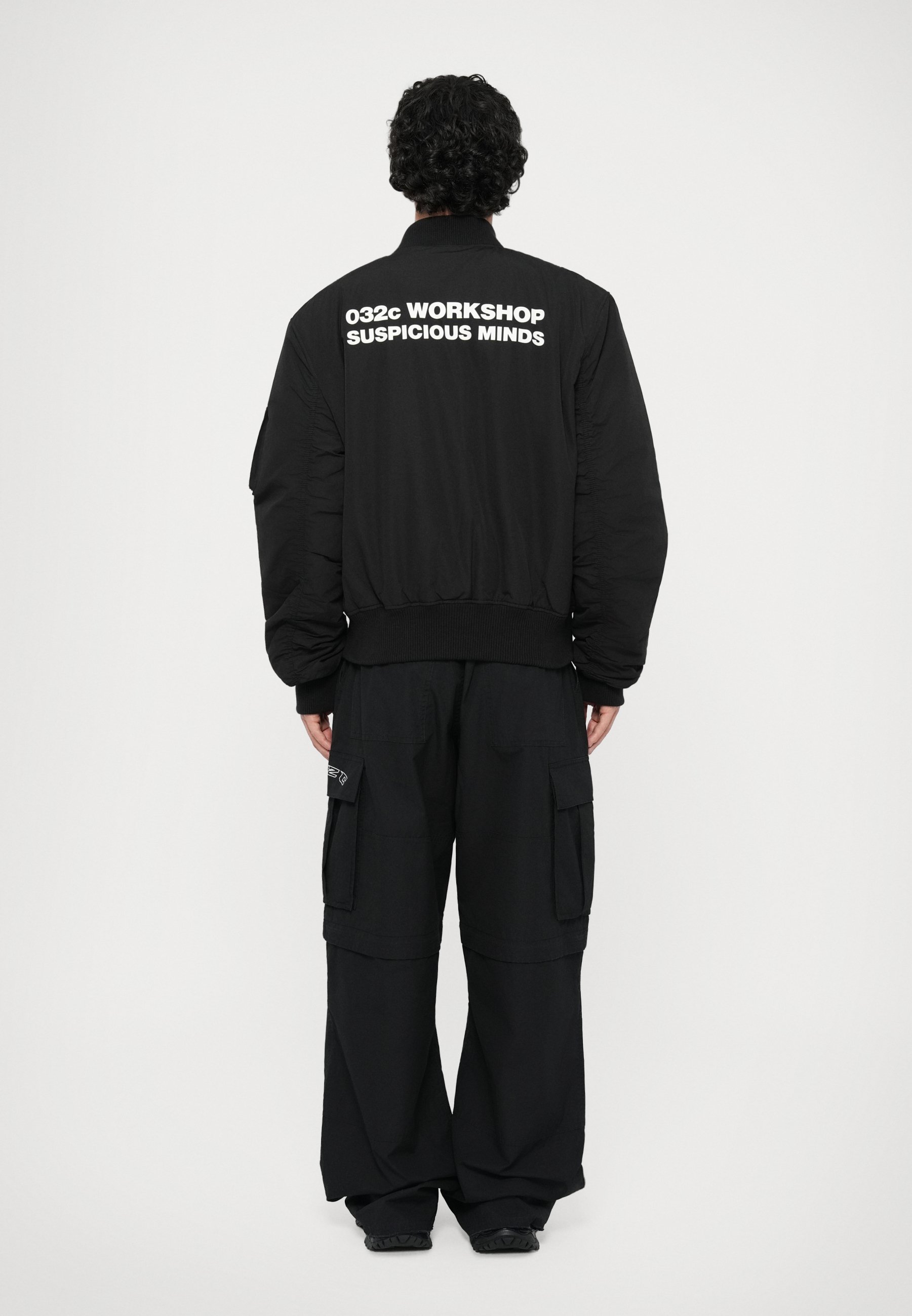 032c SUSPICIOUS MINDS JACKET UNISEX - Bomber Jacket - black