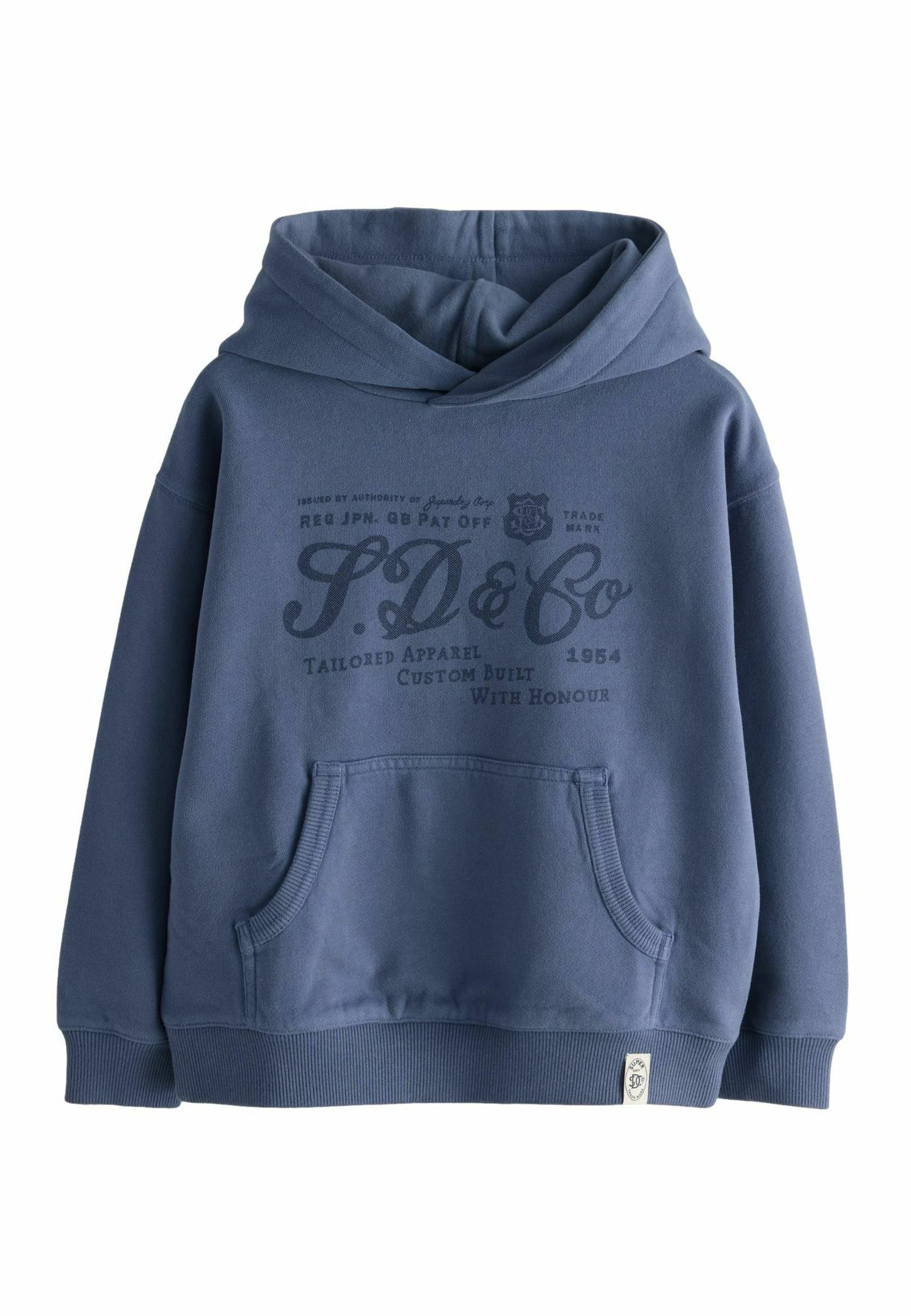Superdry & Co Sweat Zippé - Rich Blue/bleu