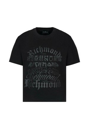 A MANICA CORTA - T-shirt con stampa - black