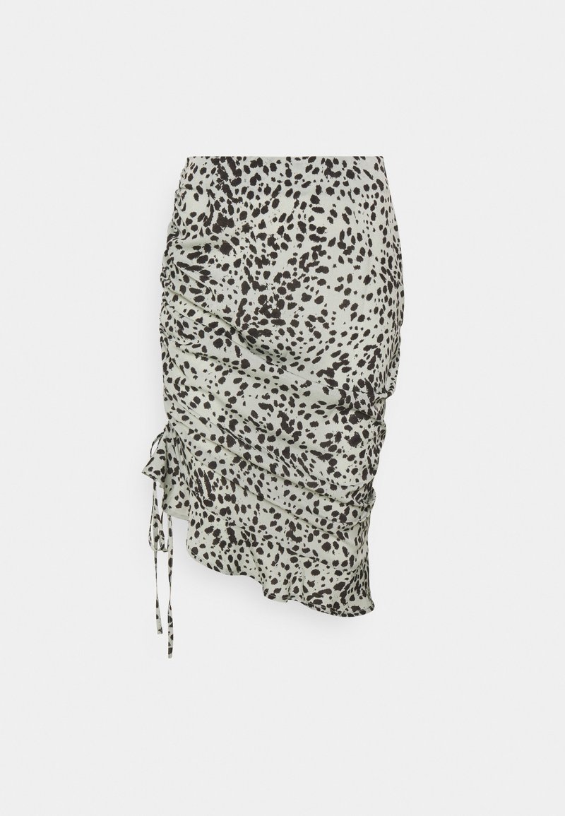 Damen Jeansröcke | Missguided ANIMAL RUCHED MIDI SKIRTBleistiftrocksage/grün - ZZ23113 Damen Jeansröcke | Missguided ANIMAL RUCHED MIDI SKIRTBleistiftrocksage/grün - ZZ23113