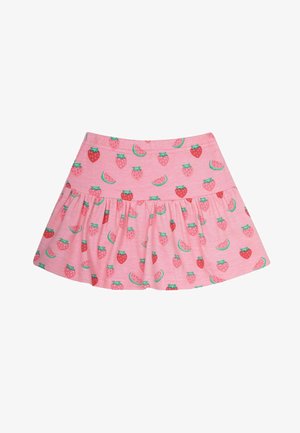 JoJo Maman Bébé NAUTICAL DITSY REGULAR FIT - A-Linien-Rock - pink strawberry