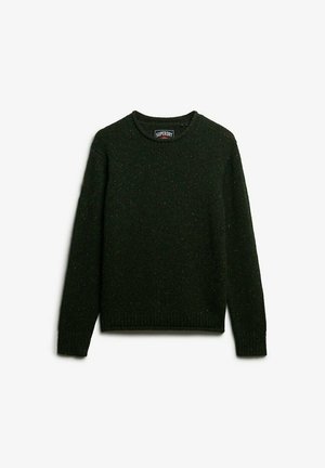 Superdry & Co, Striktrøje - green donegal