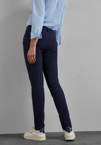 Street One Tygbyxor - dark blue