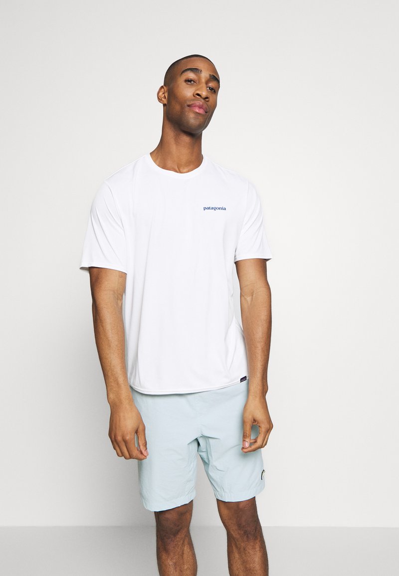 Patagonia DAILY GRAPHIC SHIRT - T-shirt desportiva - white