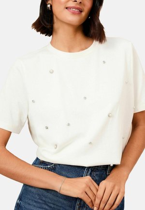 Friends Like These REGULAR FIT - SHORT SLEEVE EMBELLISHED  - T-Shirt print - white