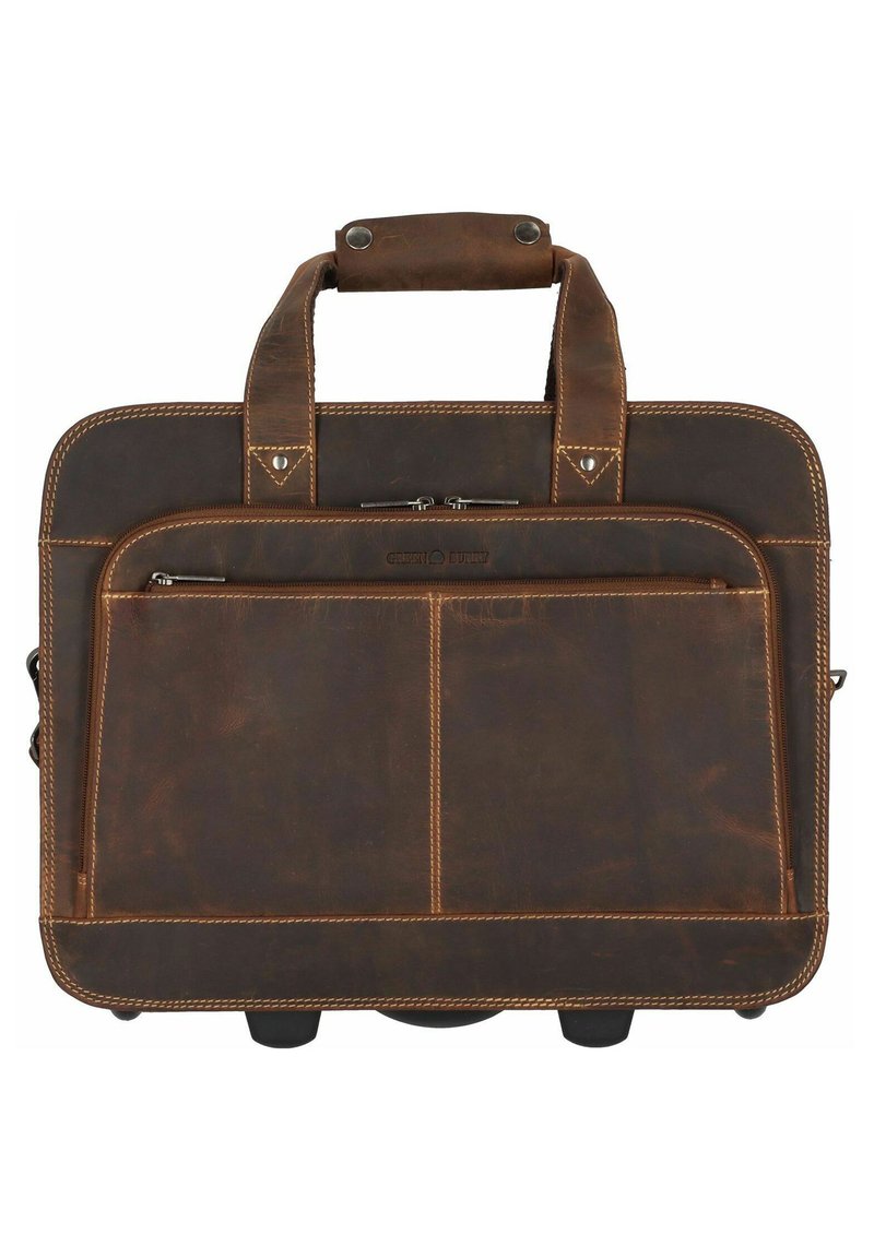 Greenburry VINTAGE 2 ROLLEN BUSINESS - Aktentasche - braun