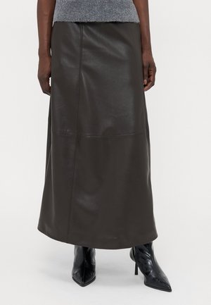 VMOLIVE ANKLE SKIRT - Maxinederdele - chocolate torte