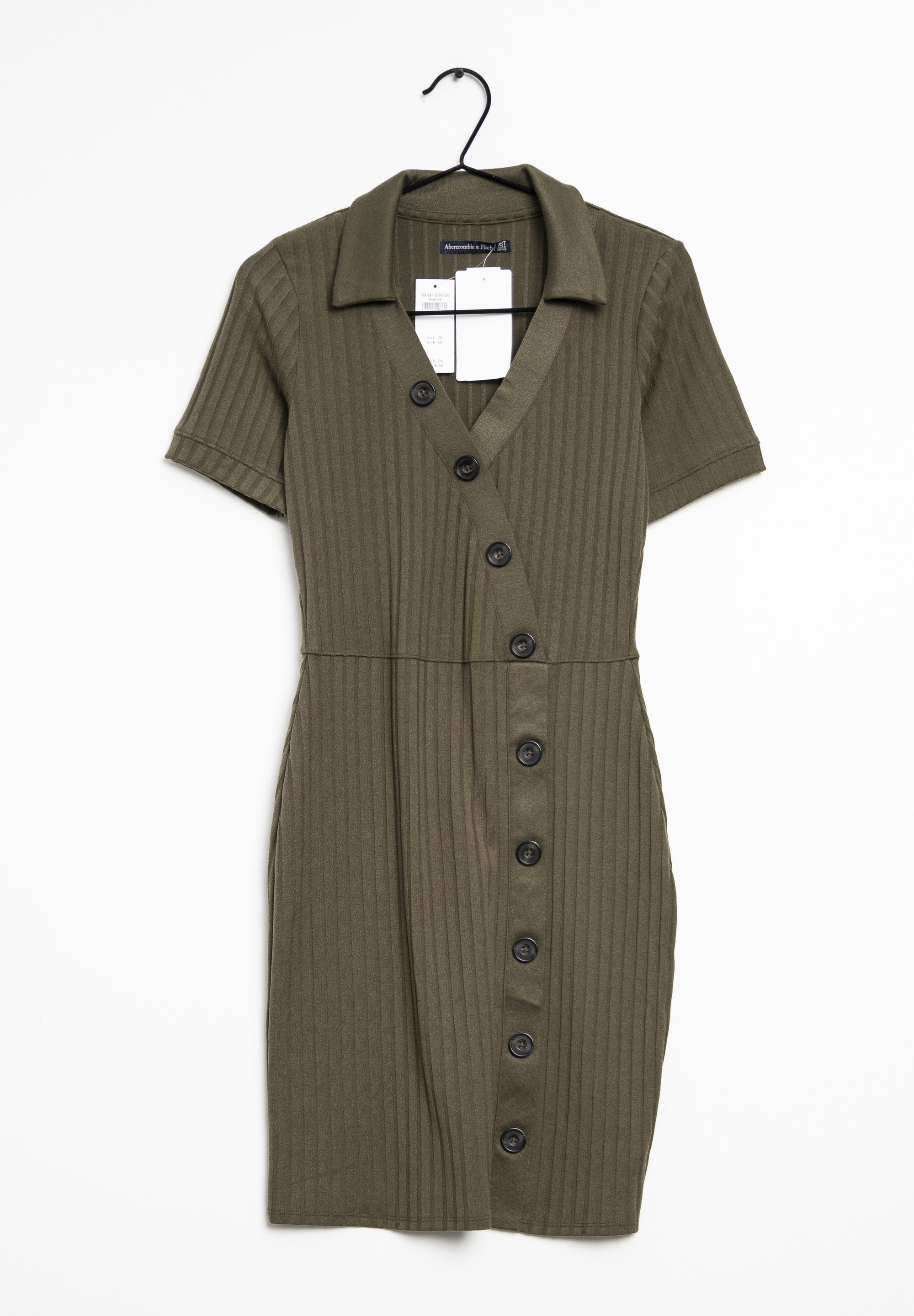 Abercrombie & Fitch Shirt dress - green - (Pre-owned) - Zalando.ie