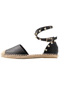RAID Wide Fit Espadrilles - black