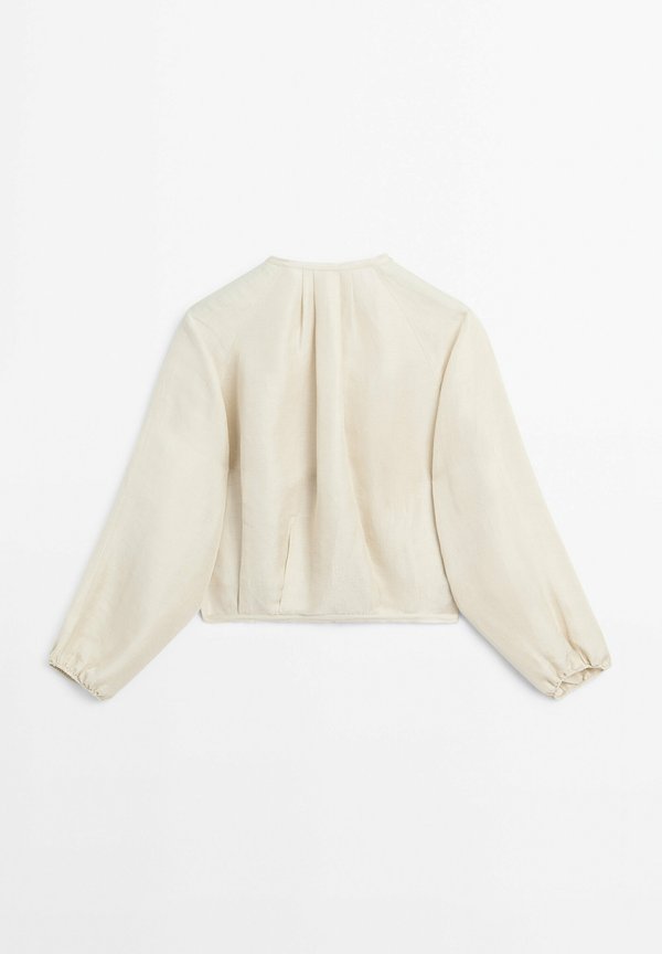 FRAYED  - Bomber Jacket - beige3