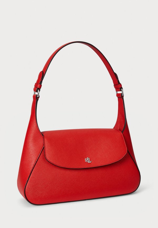 CROSSHATCH MEDIUM SCHYLAR SHOULDER BAG - Handbag - bright vermillion2