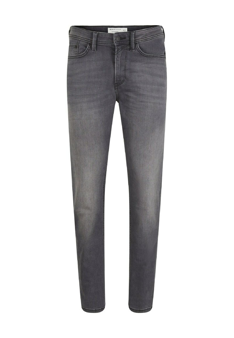 Tom Tailor Denim Jeans Tapered Fit donkergrijs