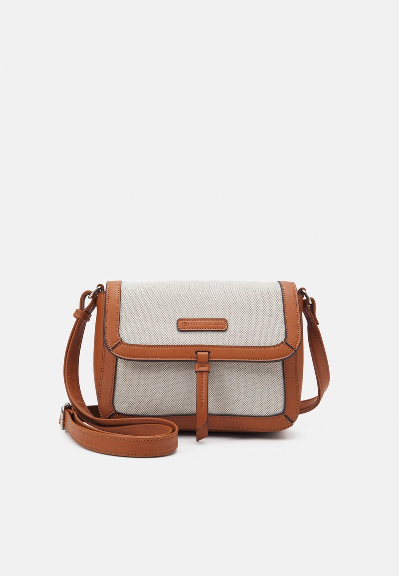 TOM TAILOR MIRANDA FLAP BAG M NO ZIP Geantă crossbody mixed cognac