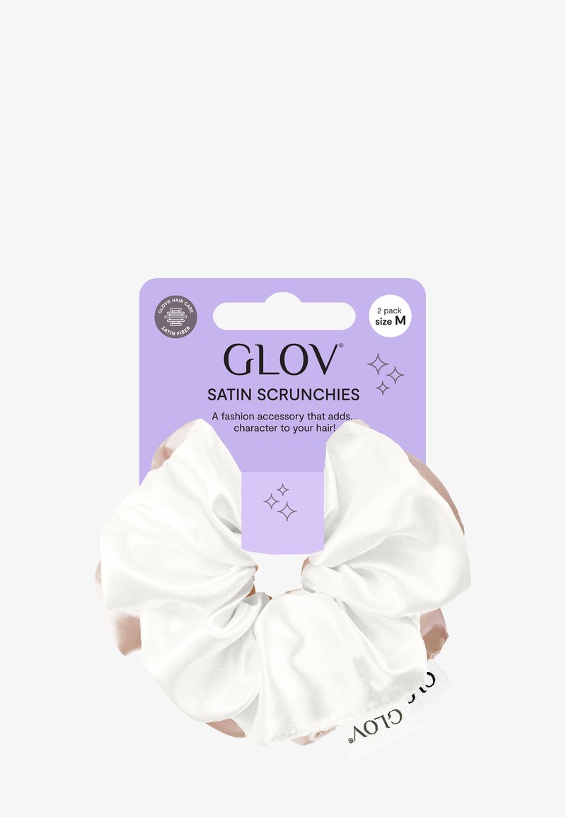 Glov GLOV® SCRUNCHIES 2 PACK M - Kit capelli - champagne/beige