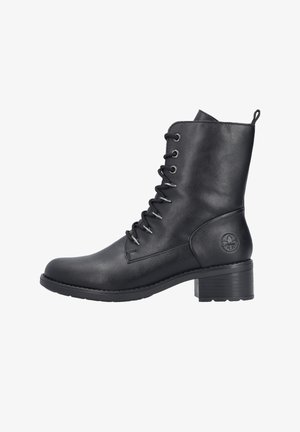 Rieker Botines con cordones - schwarz