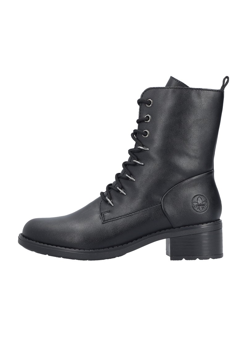 Rieker Bottines à lacets - schwarz